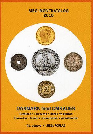 SIEGs møntkatalog. Danmark med områder. 2010 (42. udgave)