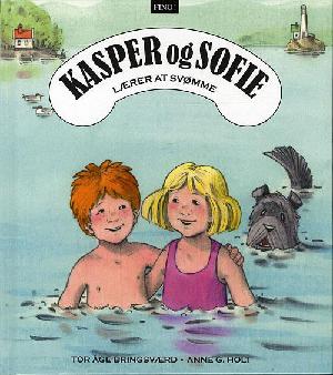 Kasper og Sofie lærer at svømme