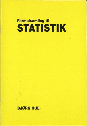 Formelsamling til statistik