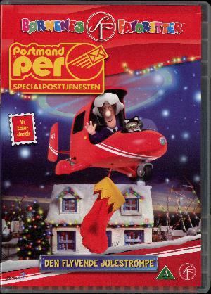 Postmand Per specialposttjenesten - den flyvende julestrømpe