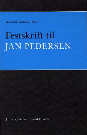 Festskrift til Jan Pedersen