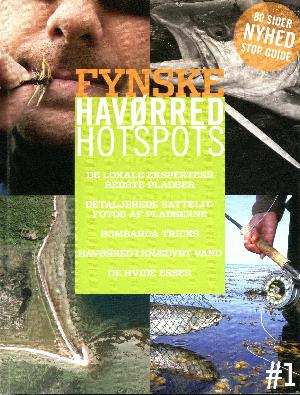 Fynske havørredhotspots : de lokale eksperters bedste pladser, detaljerede satellitfotos af pladserne, bombarda tricks, havørred i knædybt vand, de hvide esser