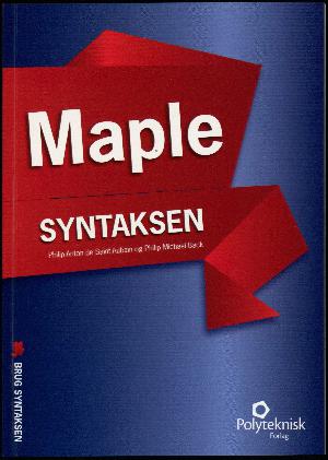 Maple syntaksen