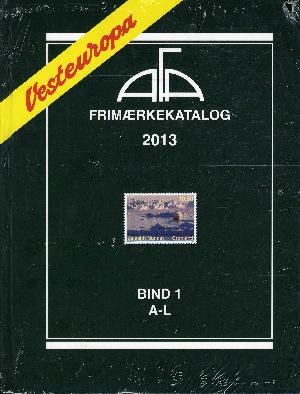 AFA Vesteuropa frimærkekatalog. Årgang 2013, bind 1 : A-L