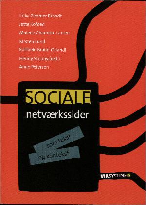 Sociale netværkssider : som tekst og kontekst