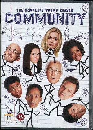 Community. Disc 1, episodes 1-8