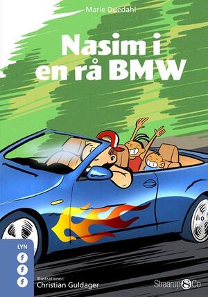 Nasim i en rå BMW