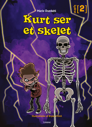 Kurt ser et skelet