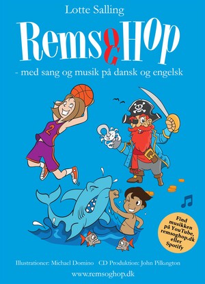 Rems og hop : med sang og musik på dansk og engelsk