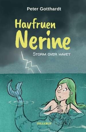 Havfruen Nerine - storm over havet