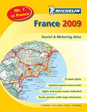 Michelin France 2009 : tourist & motoring atlas