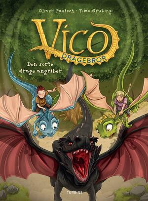 Vico Dragebror - den sorte drage angriber