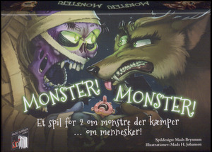 Monster! Monster! : et spil for 2 om monstre der kæmper - om mennesker