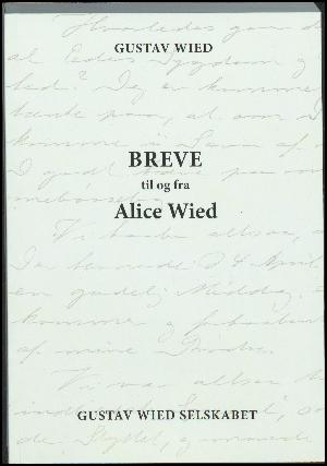Breve til og fra Alice Wied