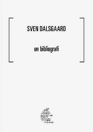 Sven Dalsgaard - en bibliografi