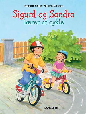 Sigurd og Sandra lærer at cykle