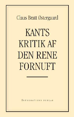 Kants kritik af den rene fornuft