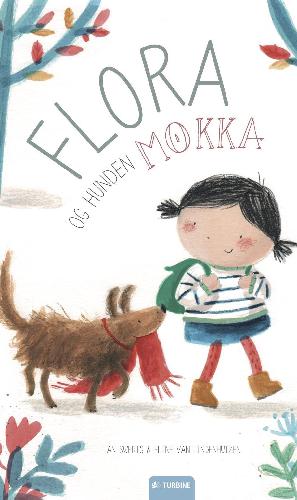 Flora og hunden Mokka