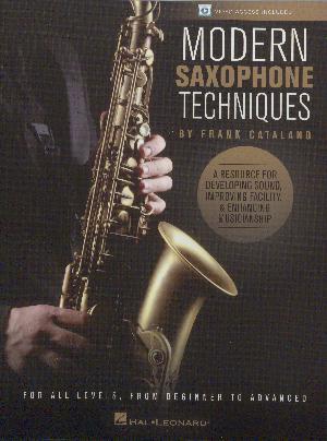 Modern saxophone techniques