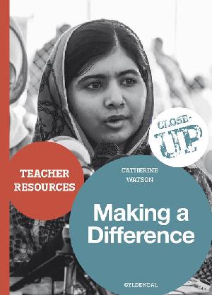 Making a difference -- Teacher resources