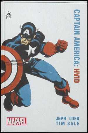 Captain America - hvid