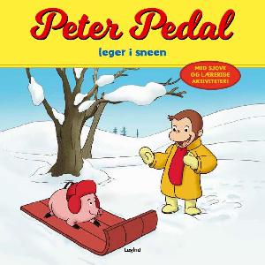 Peter Pedal leger i sneen