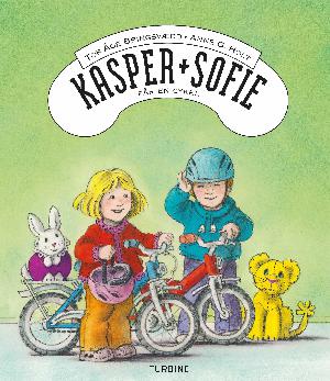 Kasper og Sofie får en cykel