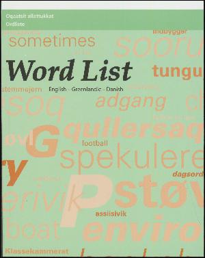 Word list : English-Greenlandic-Danish