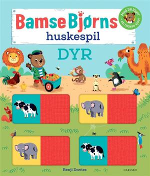 Bamse Bjørns huskespil - dyr : med 36 låger + en masse sjov!